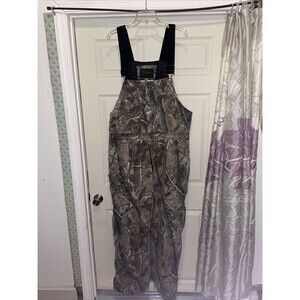 Liberty Men’s Insulated Overalls Size 2XL Camo Brown Rugged Workwear Welding